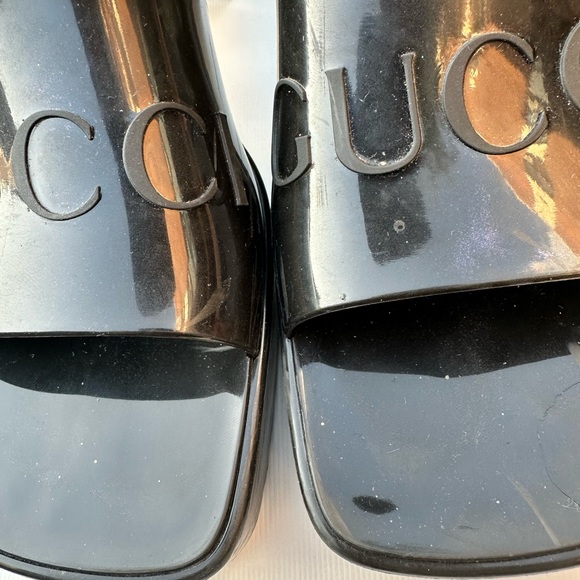 Gucci Rubber Slide PINK Size: IT 39 ( US size 9) WOMEN - Picture 3 of 8